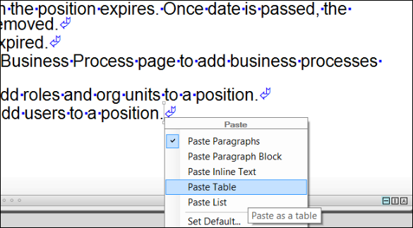 Smart Paste Menu